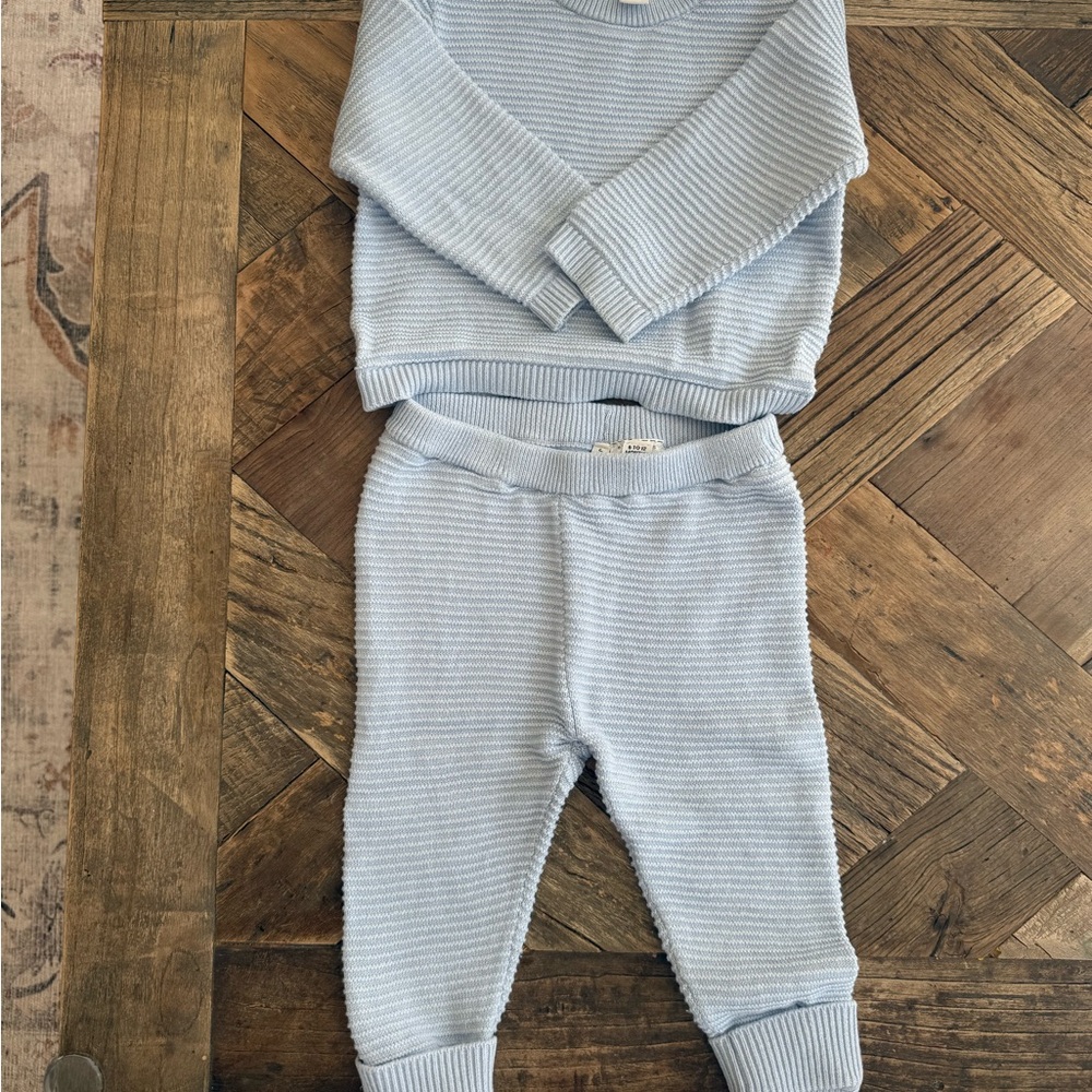 Janie and Jack Baby Boy Matching Sweater Set